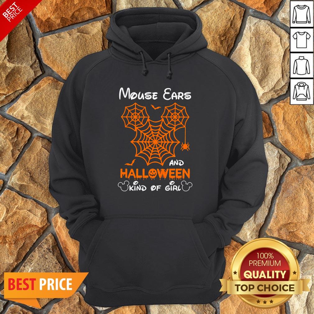 Mickey Mouse Ears And Halloween Kind Of Girls Shirt