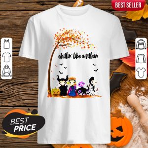 Maleficent Chillin' Like A Villain Disney Halloween Shirt