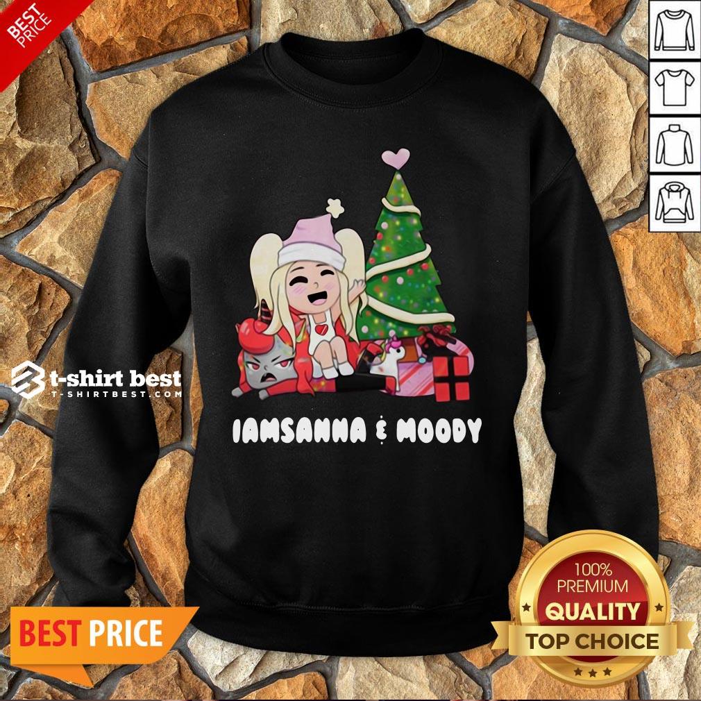 Nice I Am Sanna Moody Christmas Tree Shirt