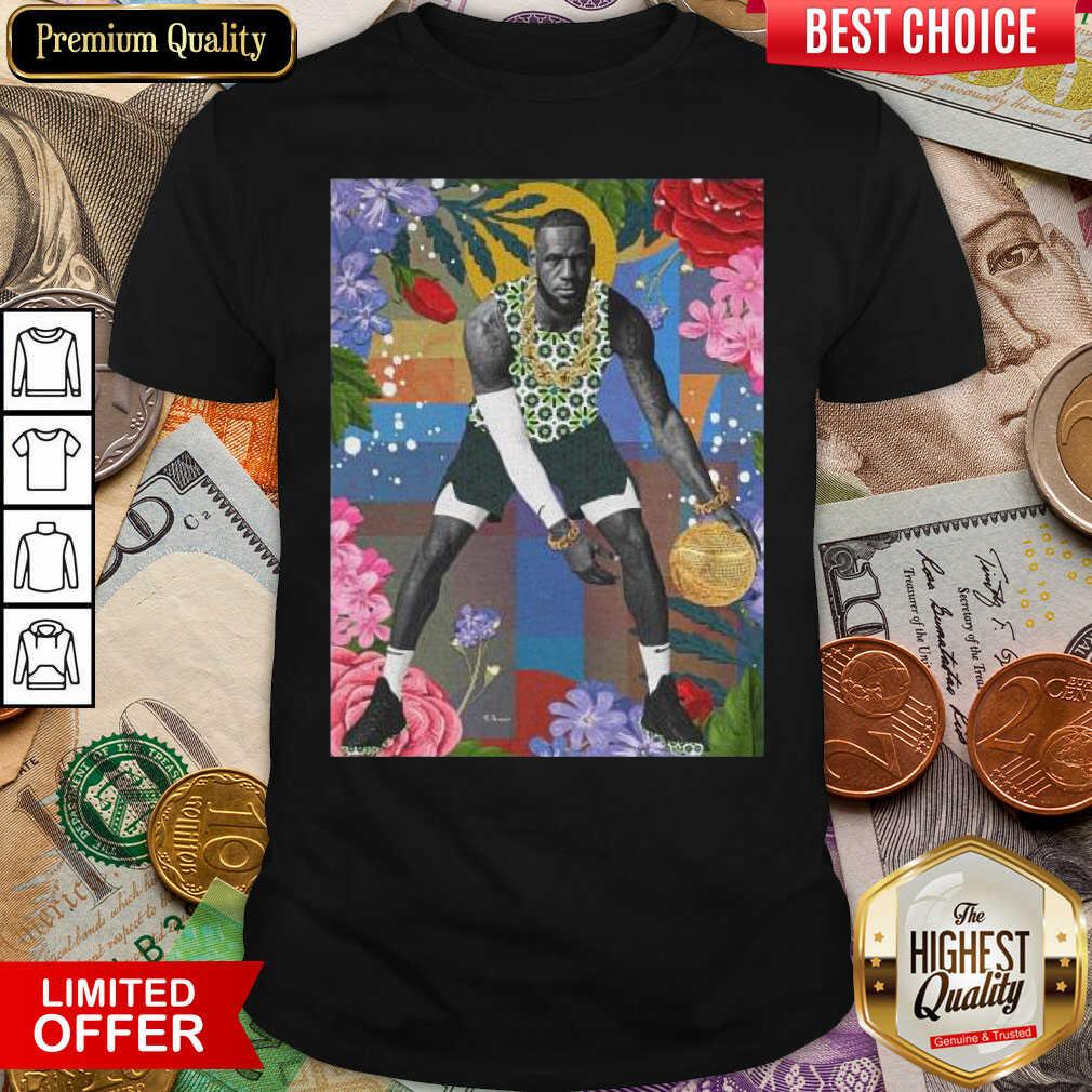 Nice Lebron James Flowers Shirt
