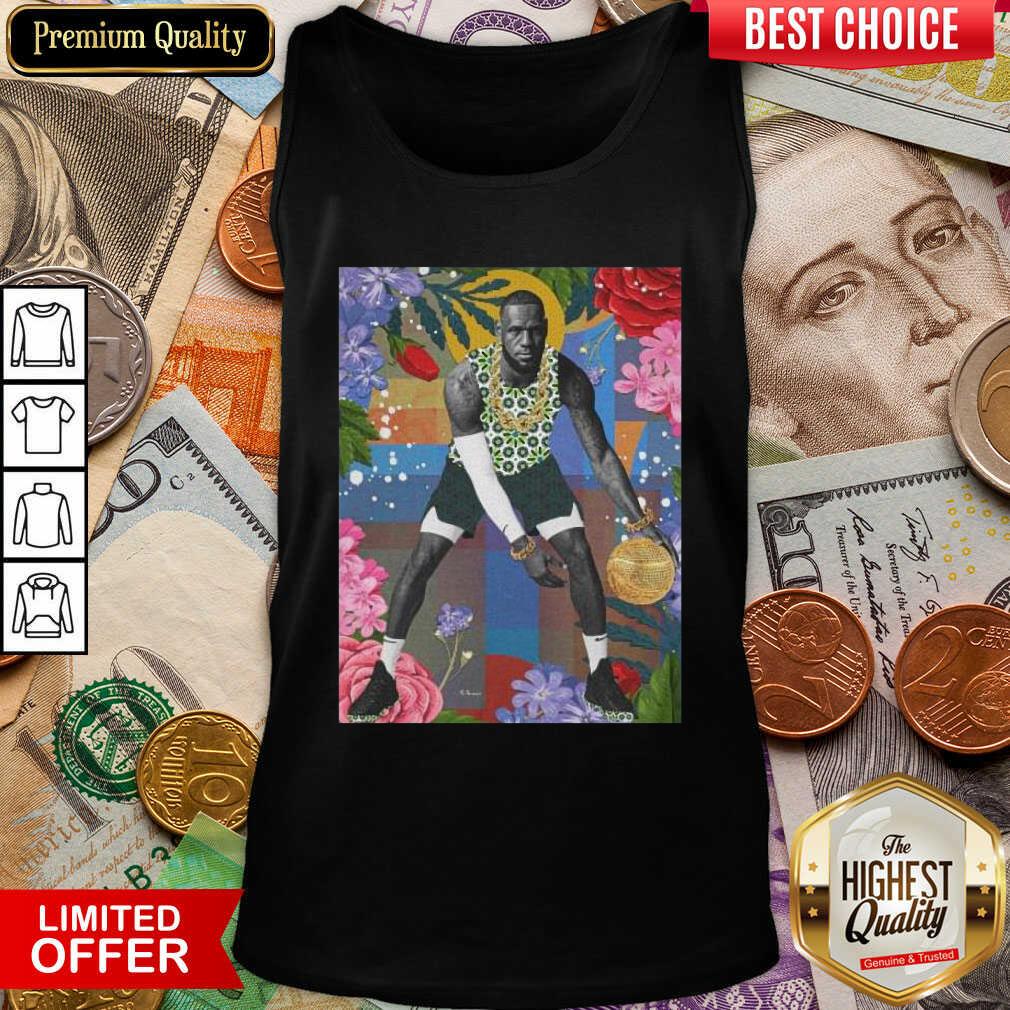 Nice Lebron James Flowers Shirt