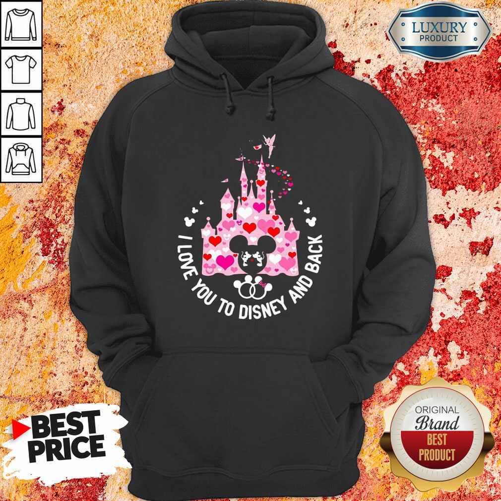 Nice Mickey Mouse I Love You To Disney And Back Shirt