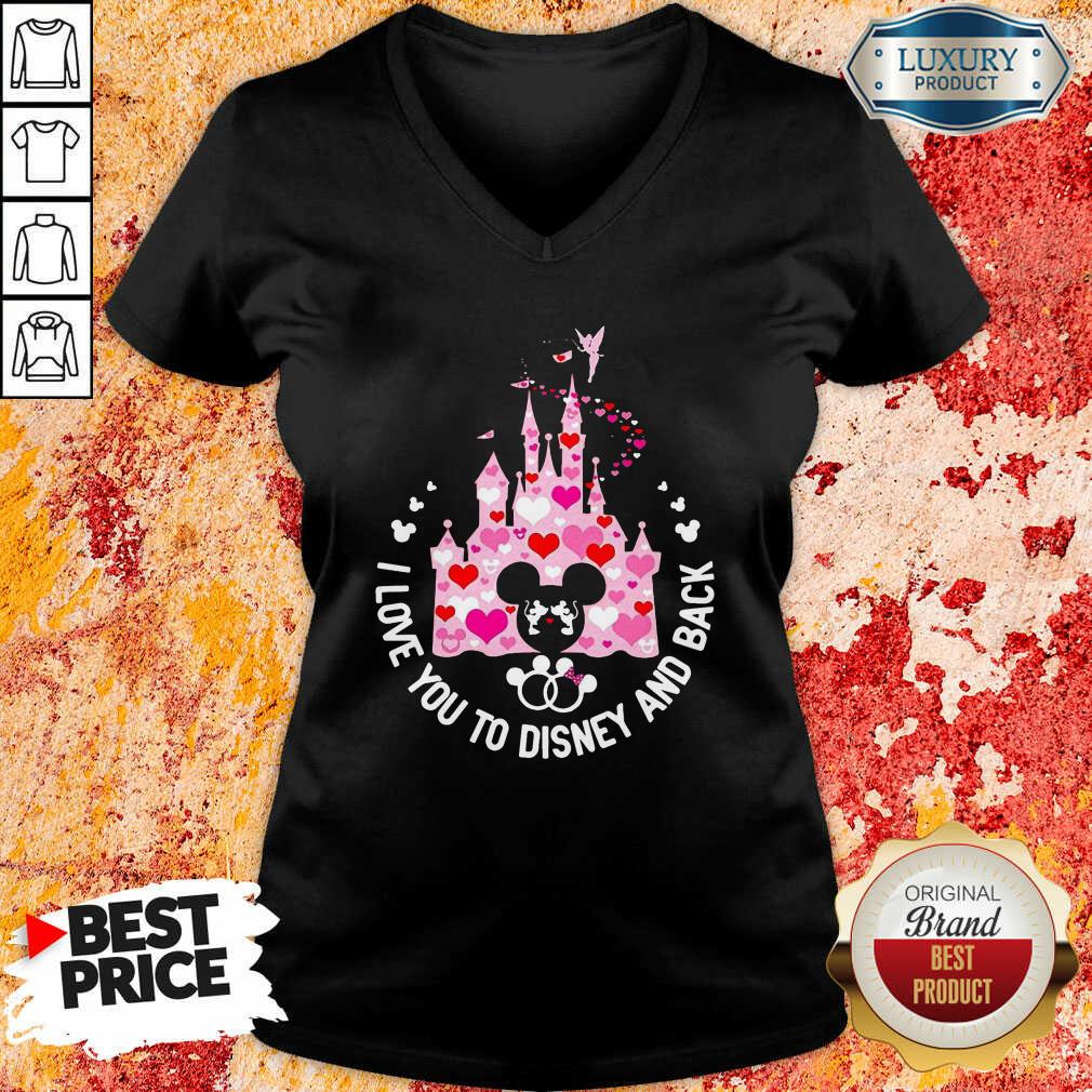 Nice Mickey Mouse I Love You To Disney And Back Shirt