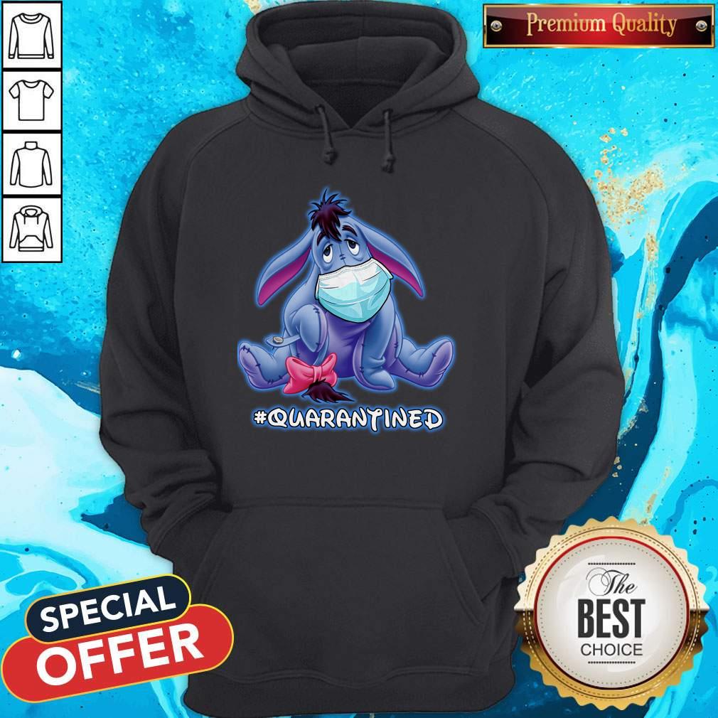 Nice Quarantined Eeyore Face Mask Shirt