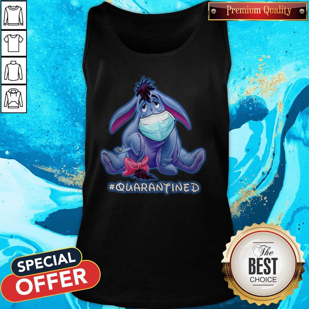 Nice Quarantined Eeyore Face Mask Shirt