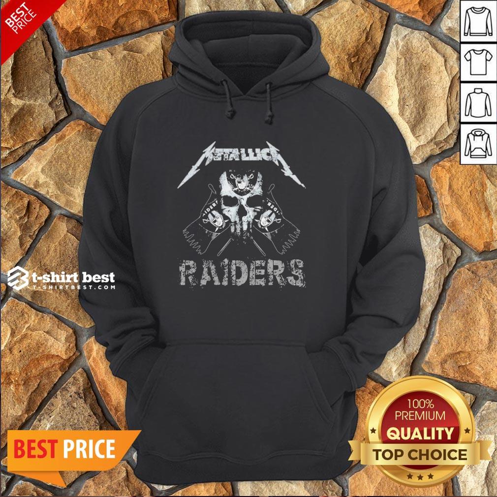 Nice Skull Metallica Oklahoma Raiders Shirt