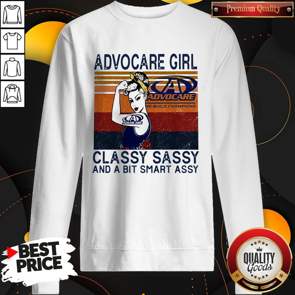 Official Advocare Girl Classy Sassy And A Bit Smart Assy Vintage Shirt