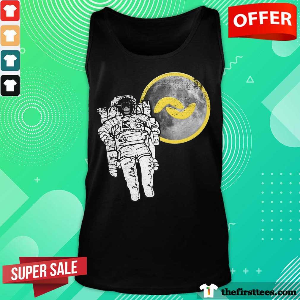 Official Banano Monkey Astronaut To The Moon Pullover Shirt