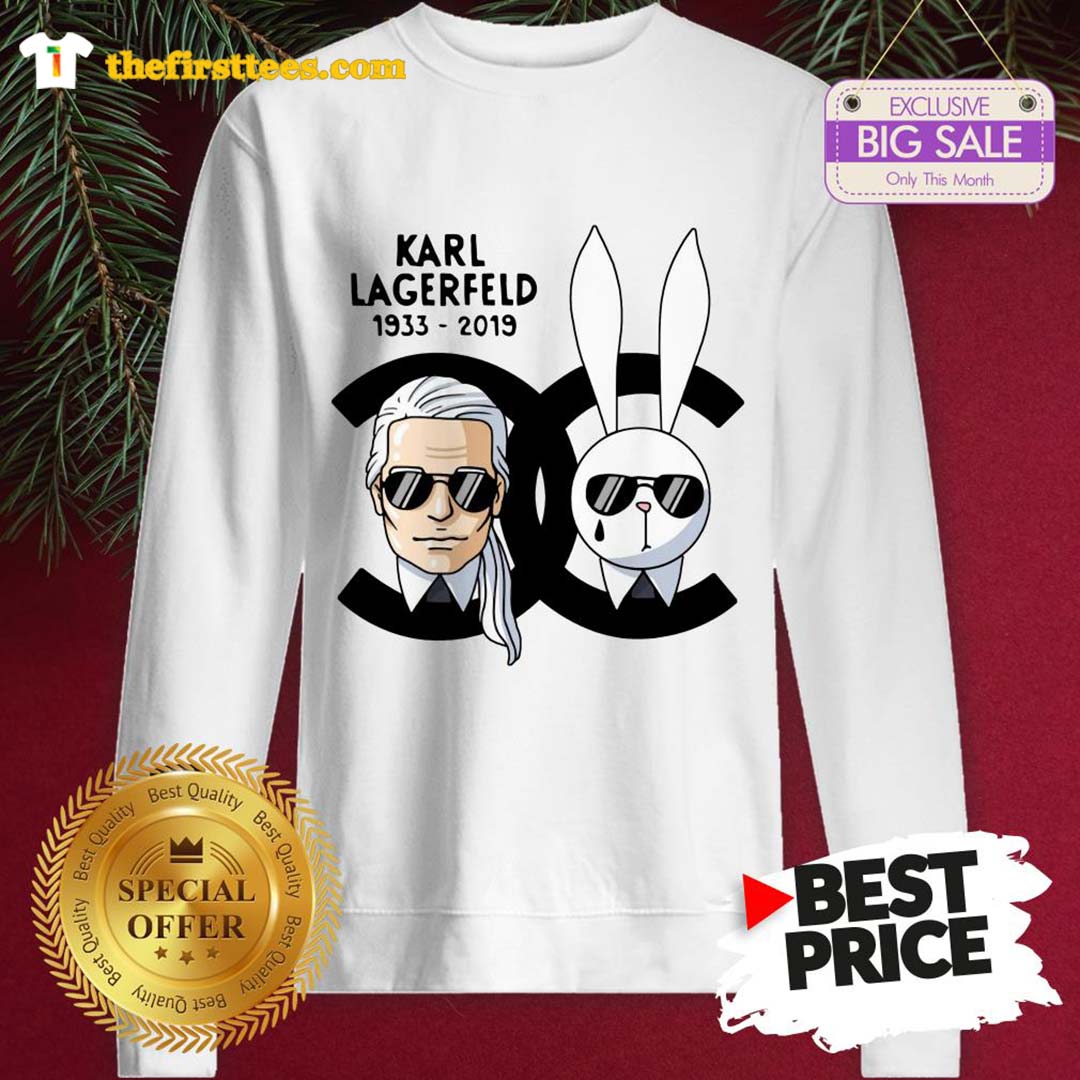 Official Top RIP Karl Lagerfeld Rest In Peace 1933-2019 Chanel Shirt