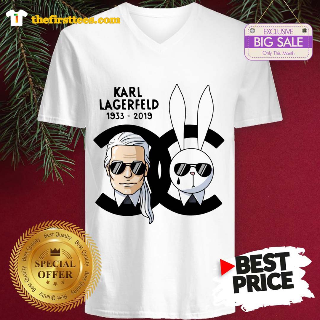Official Top RIP Karl Lagerfeld Rest In Peace 1933-2019 Chanel Shirt