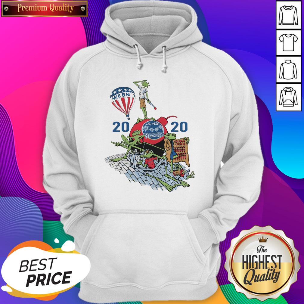 Official Webn Fireworks 2020 Playlist Shirt