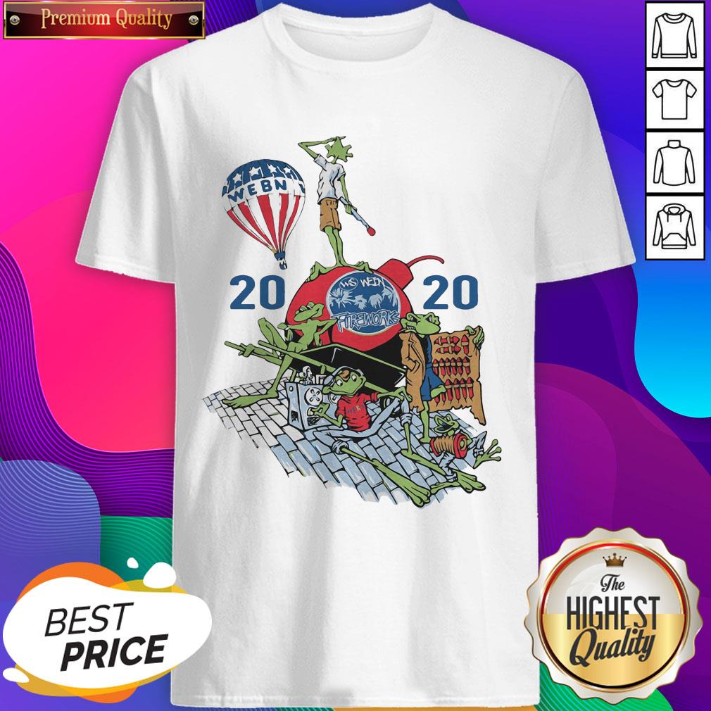 Official Webn Fireworks 2020 Playlist Shirt