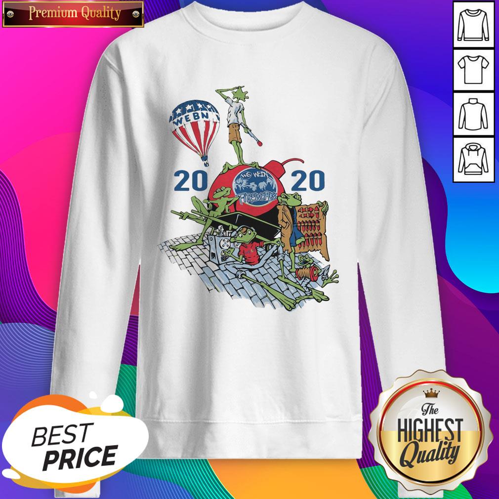 Official Webn Fireworks 2020 Playlist Shirt