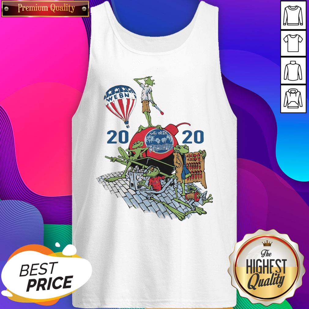 Official Webn Fireworks 2020 Playlist Shirt