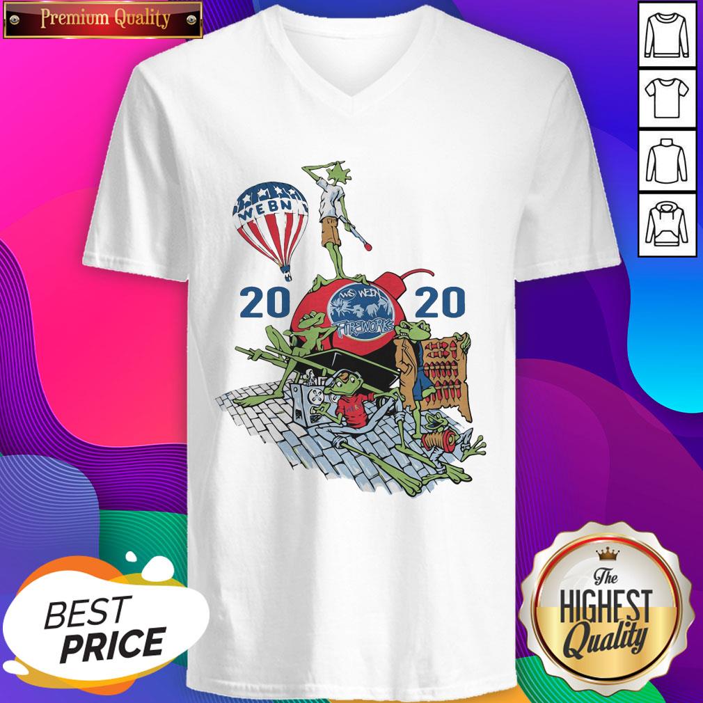 Official Webn Fireworks 2020 Playlist Shirt