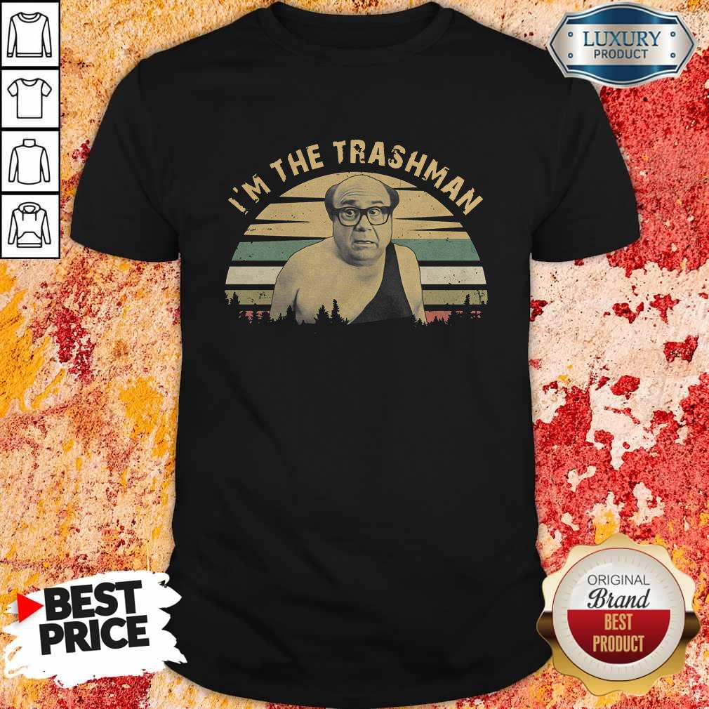 Original Man I’m The Trashman Vintage Halloween Shirt