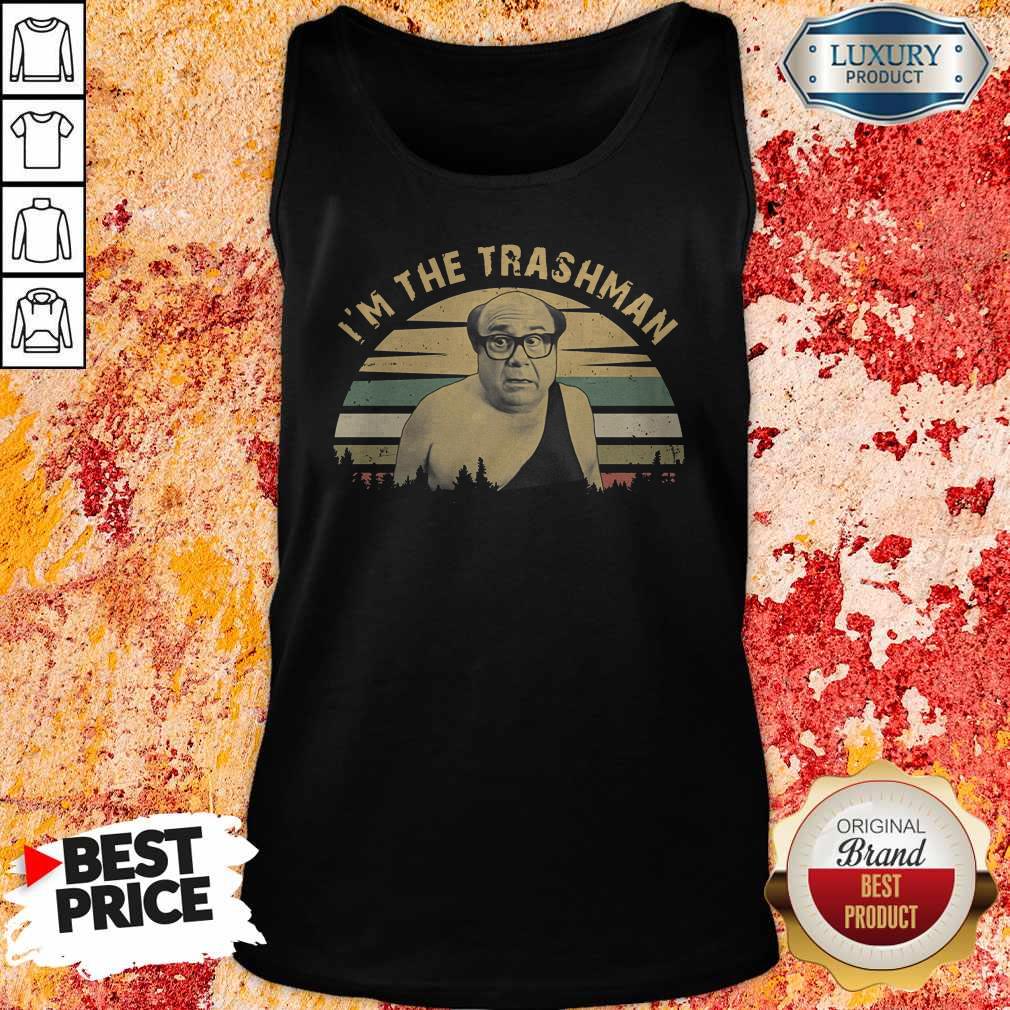 Original Man I’m The Trashman Vintage Halloween Shirt