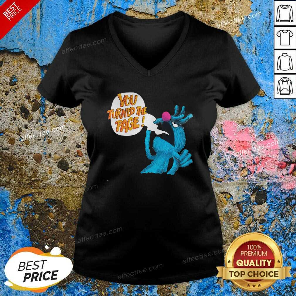 Original Puppet Monster You Turned The Page Shirt