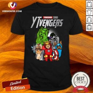 Official Yorkshire Terrier Marvel Avengers YTvengers Shirt