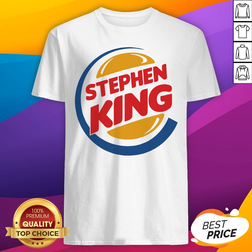 Perfect Stephen King Burger King Shirt