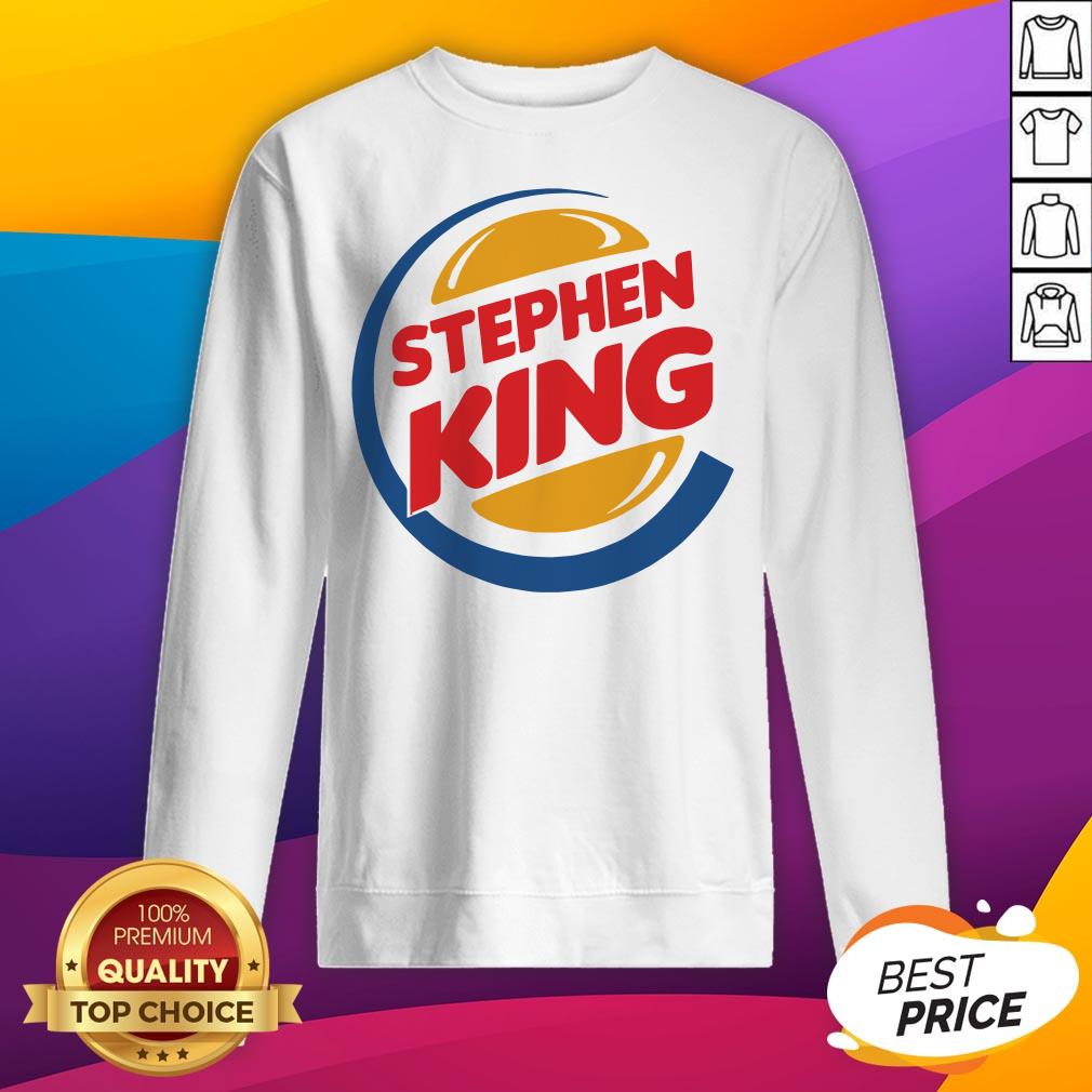 Perfect Stephen King Burger King Shirt