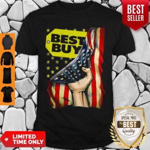 Official Best Buy Logo American Flag Shirt