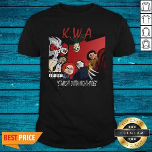 Halloween Horror Movies Characters KWA Straight Outta Nightmares Shirt