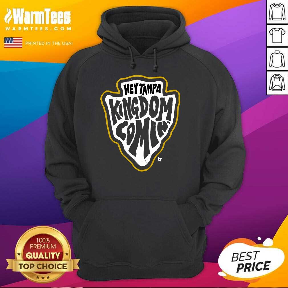 Premium Hey Tampa Kingdom Comin Kansas City Football Shirt