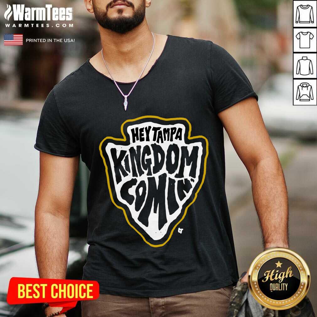 Premium Hey Tampa Kingdom Comin Kansas City Football Shirt