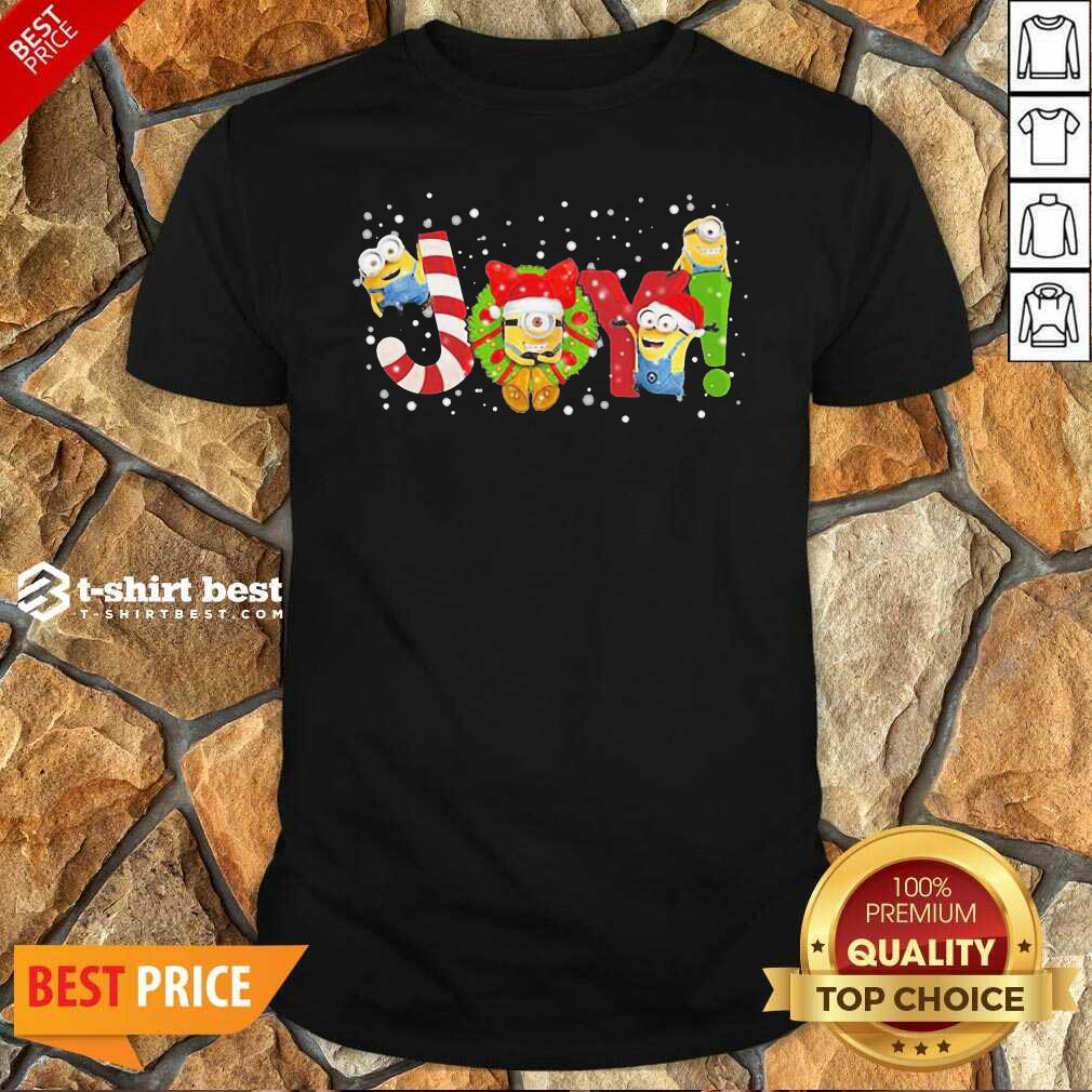 Premium Minions Joy Christmas Shirt