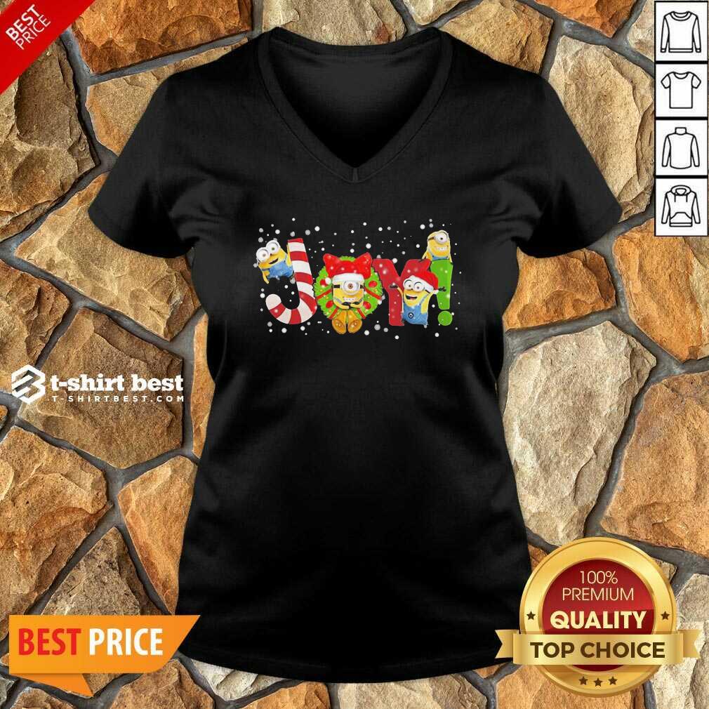 Premium Minions Joy Christmas Shirt