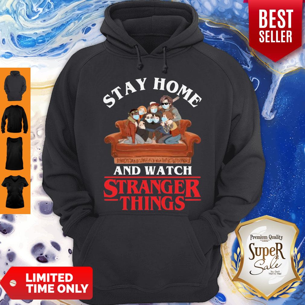 Premium Stay Home And Watch Stranger Things Shirt