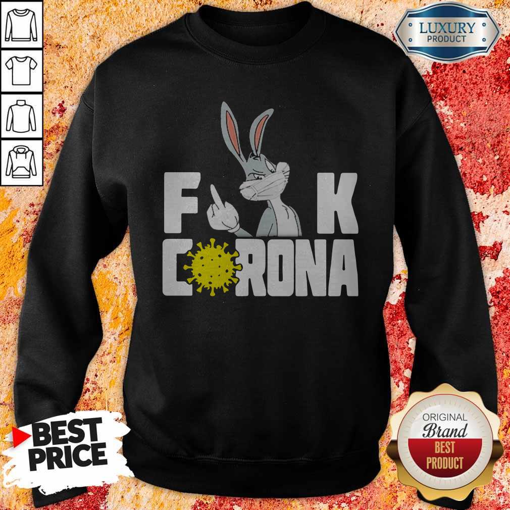 Pretty Bugs Bunny Masks Fuck Corona Halloween Shirt