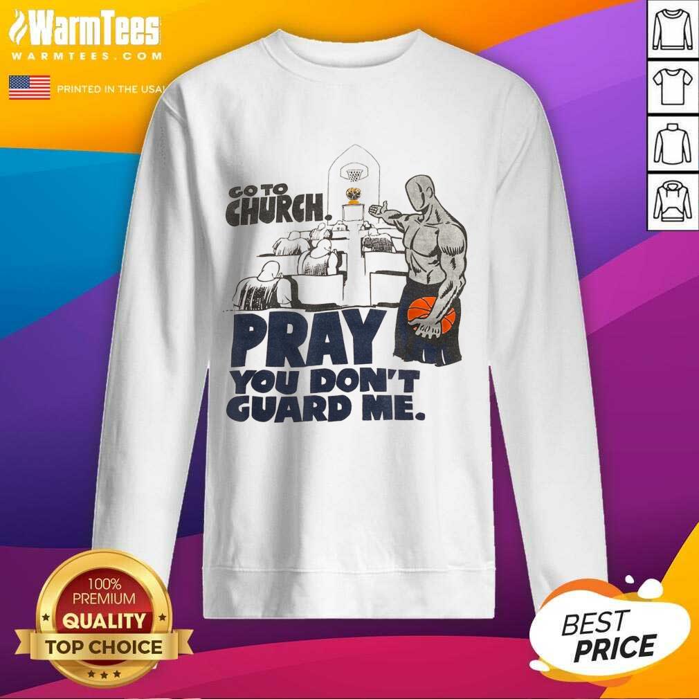 Pretty Church Pray Guard Me Basketball Shirt