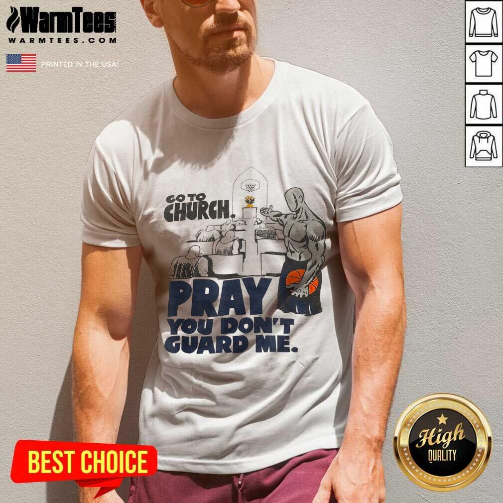 Pretty Church Pray Guard Me Basketball Shirt