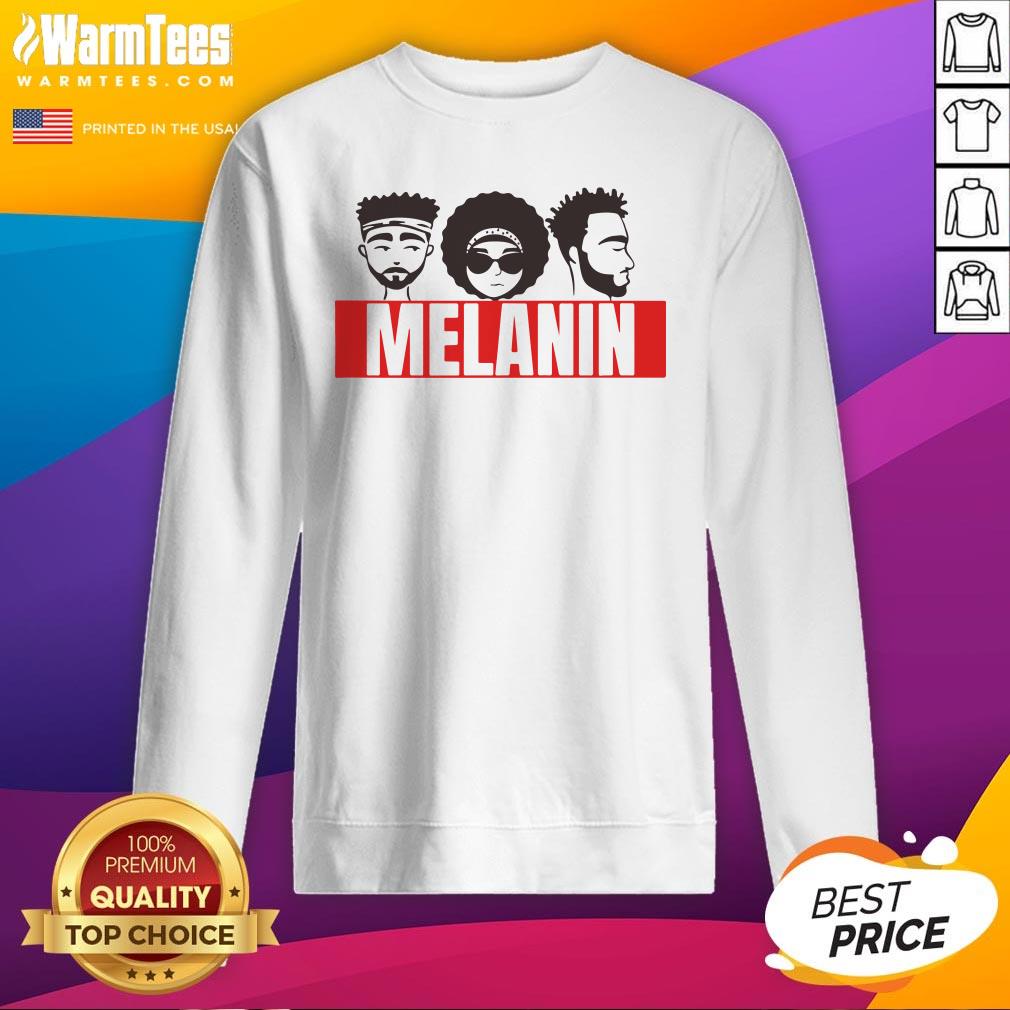 Pretty Melanin Poppin With African Pride and Black Lives Matter Shirt