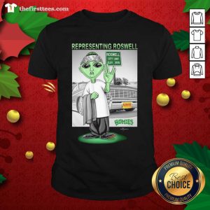 Pretty Aliens Representing Roswell Homies Shirt