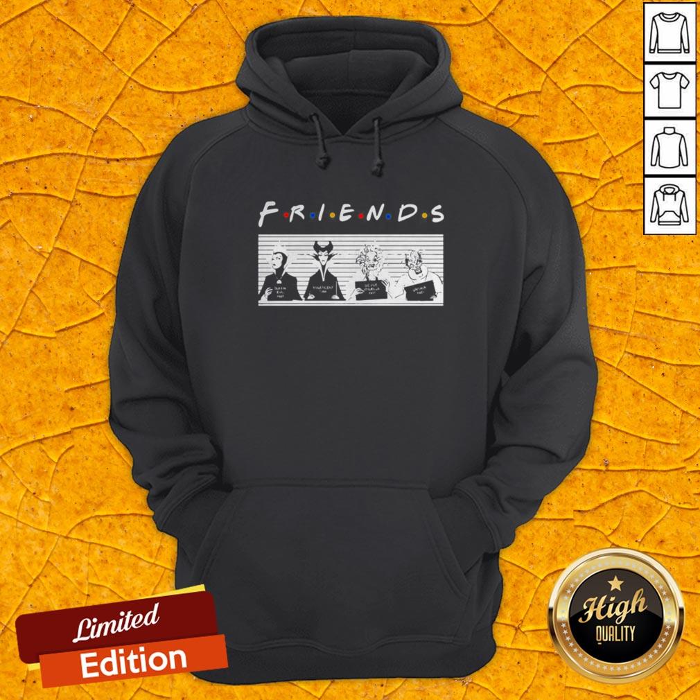 Queen Evil Maleficent De Vil Cruella Ursula Friend Halloween Shirt