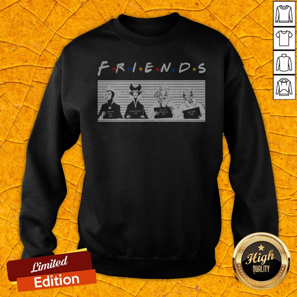 Queen Evil Maleficent De Vil Cruella Ursula Friend Halloween Shirt