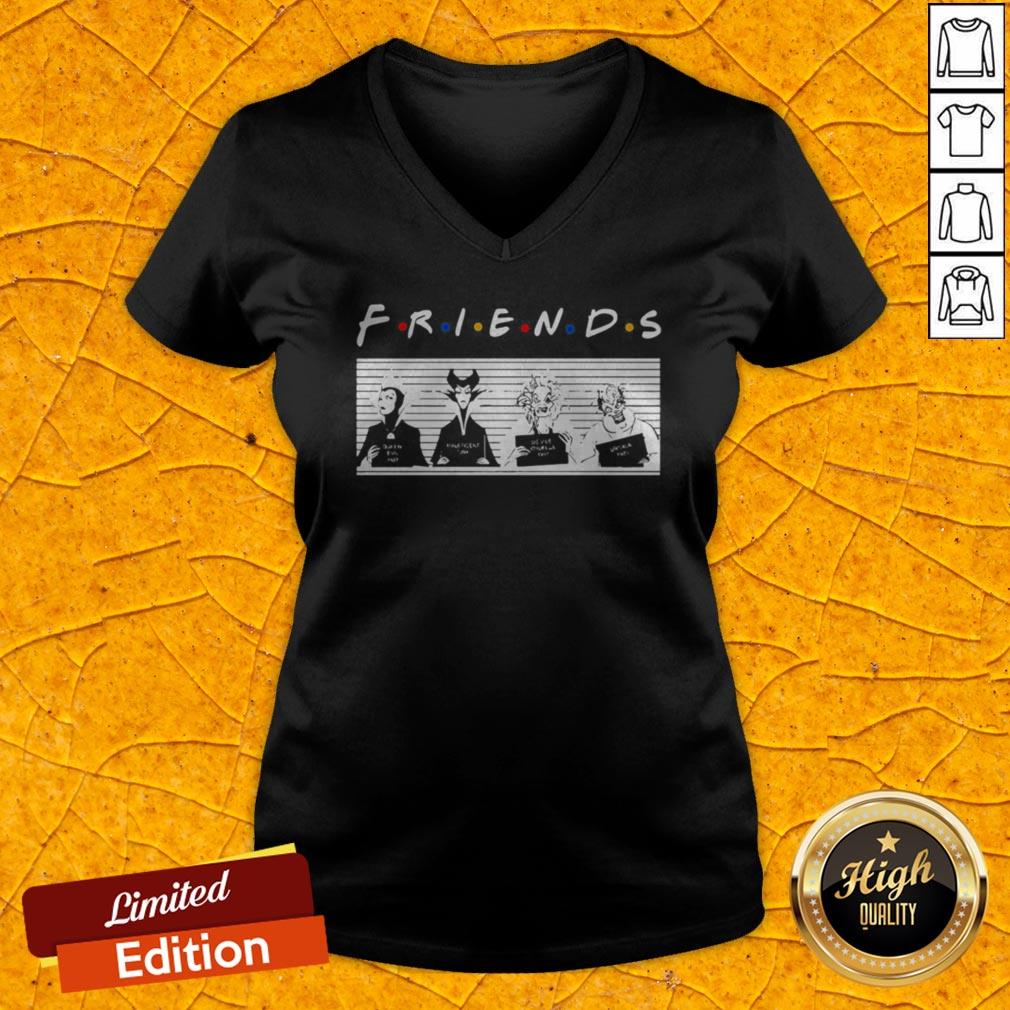 Queen Evil Maleficent De Vil Cruella Ursula Friend Halloween Shirt