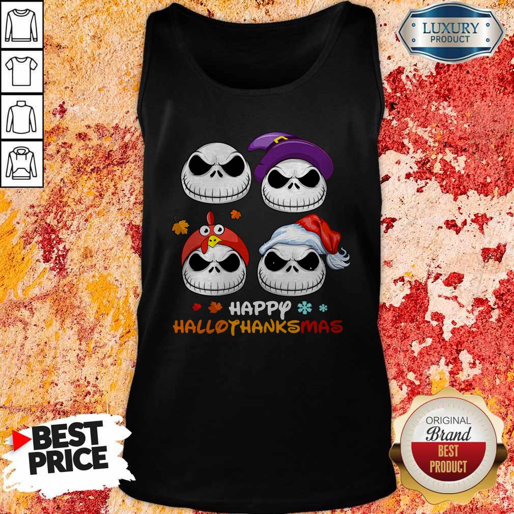 Jack Skellington Happy Hallothanksmas Shirt