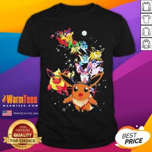 Happy Pikachu Cartoon Merry Christmas Shirt