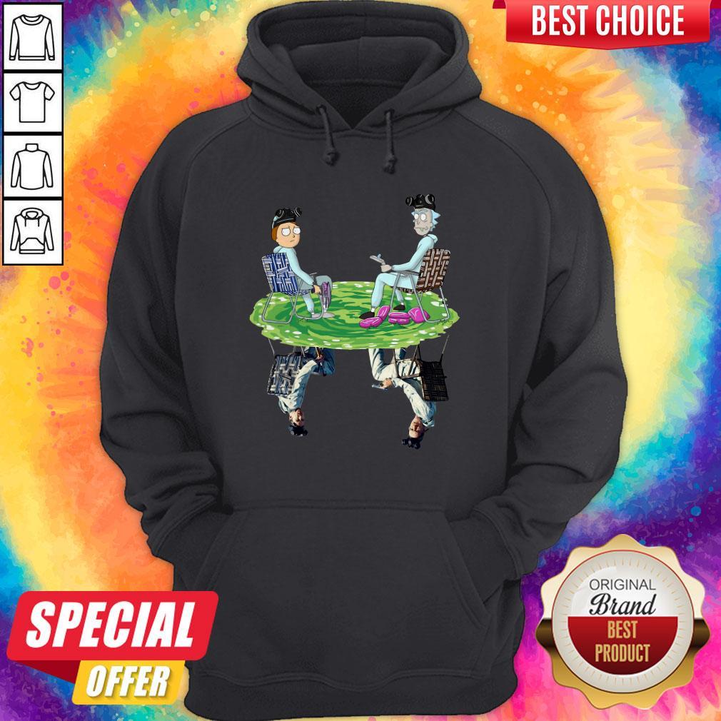 Rick And Morty Water Mirror Reflection Breaking Bad Shirt