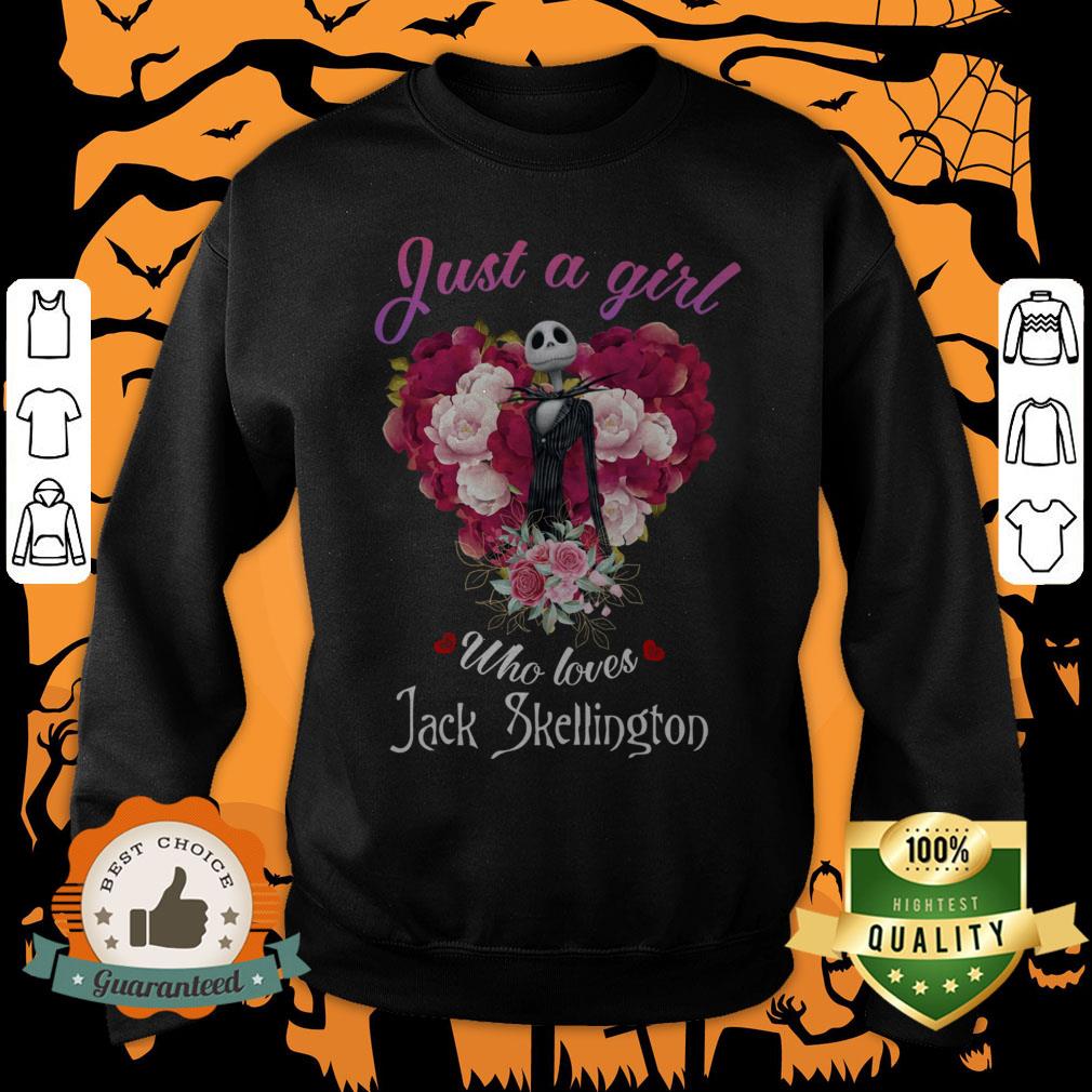 Rose Just A Girl Who Loves Jack Skellington Shirt