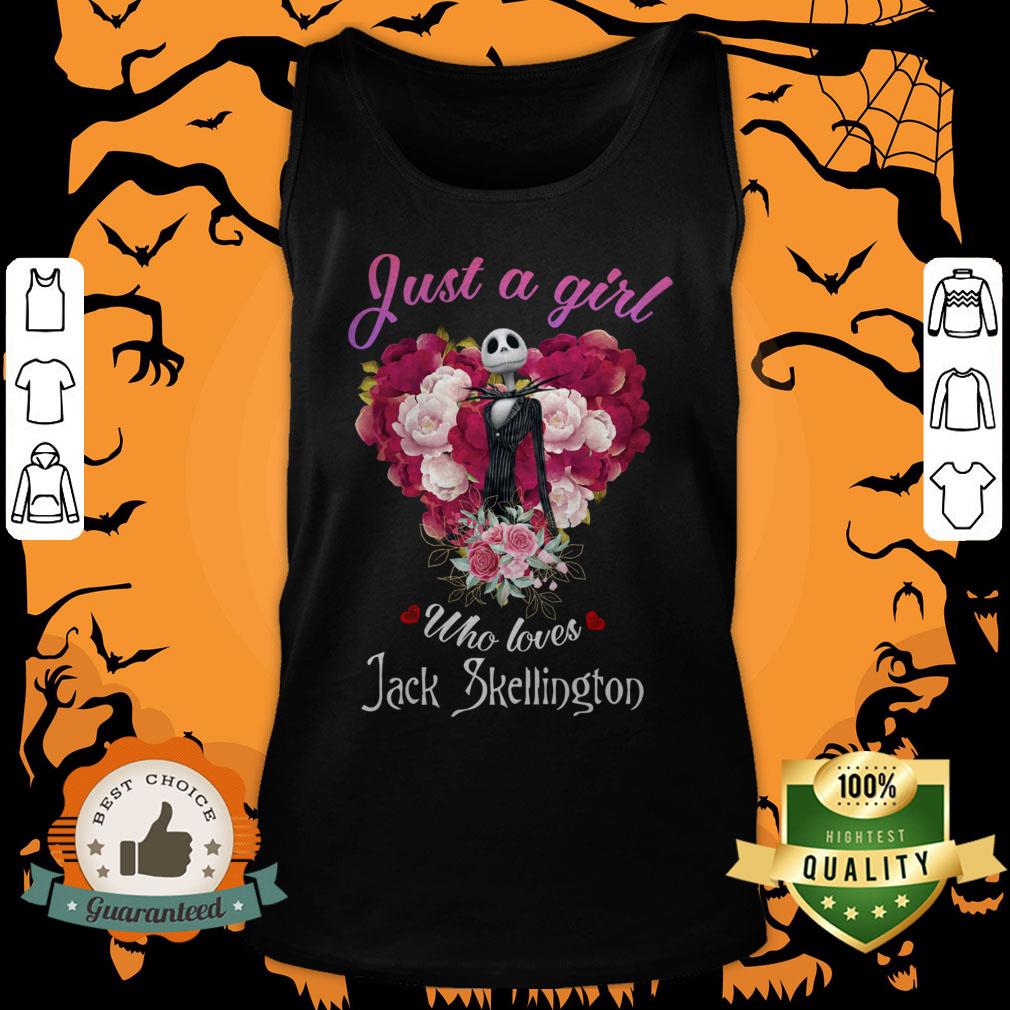 Rose Just A Girl Who Loves Jack Skellington Shirt