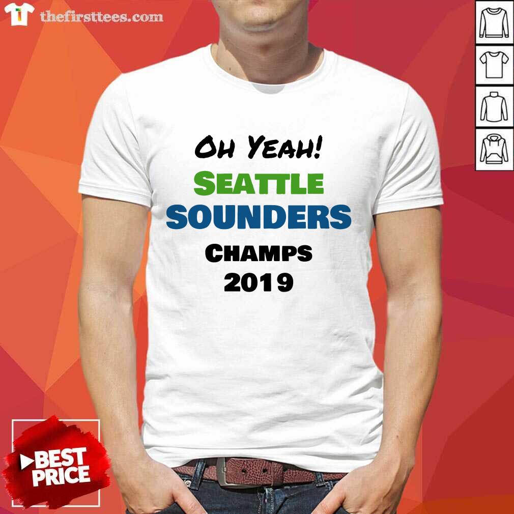 Seattle Sounders Champs 2019 Shirt