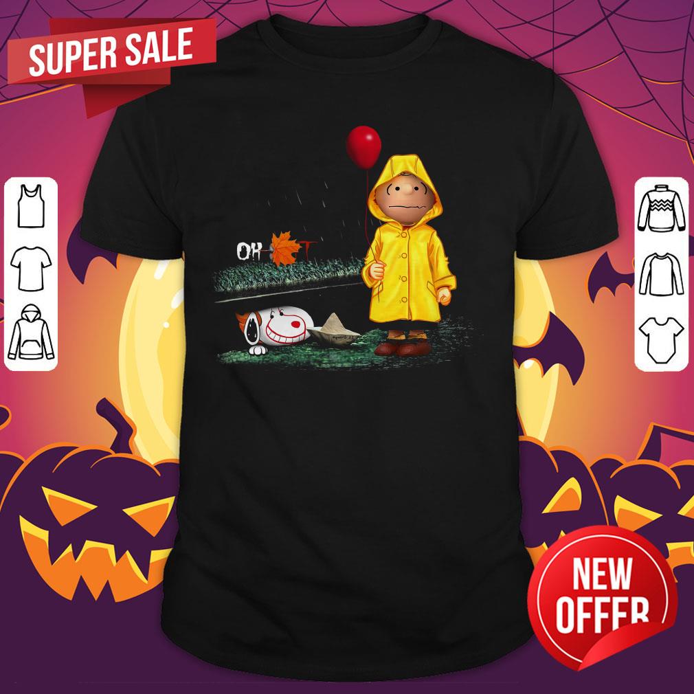 Snoopy And Charlie Brown Pennywise It Shirt