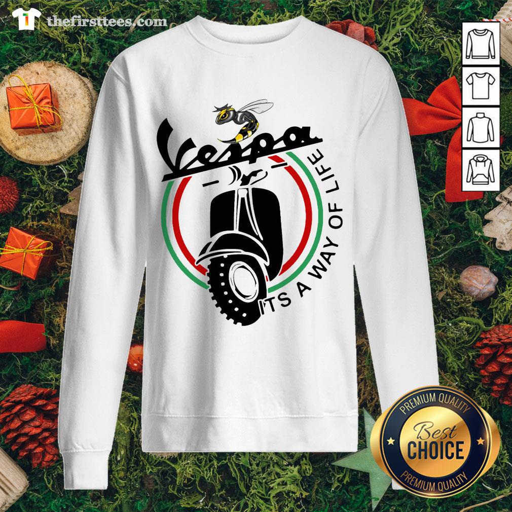 Cool Bee Vespa It’s A Way Of Life Shirt