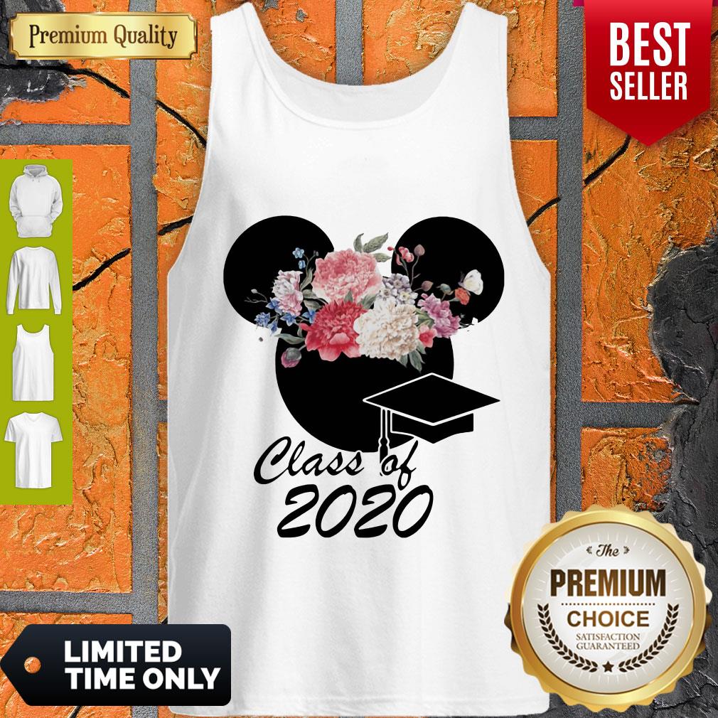 Premium Mickey Flower Class Of 2020 Shirt