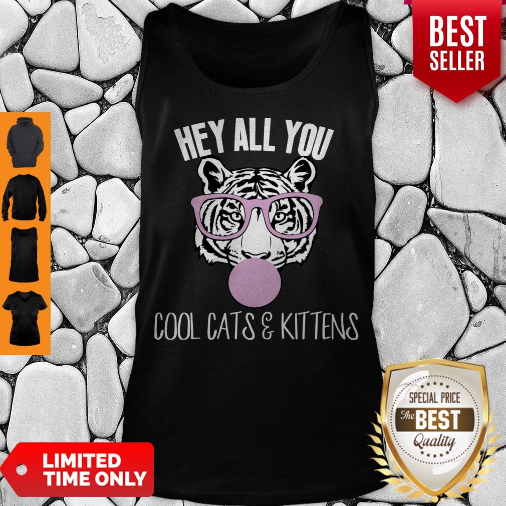 Official Hey All You Cool Cats And Kittens Tee Shirt